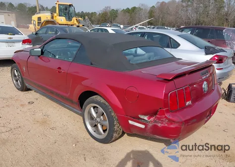 2006 Ford Mustang V6 from USA, damaged, VIN 1ZVFT84N765152002